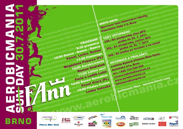 AEROBICMANIA (Sun) FAnn Day 2011 