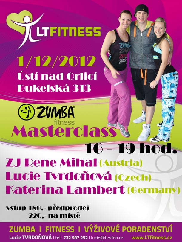 Zumba Master class v Ústí nad Orlicí