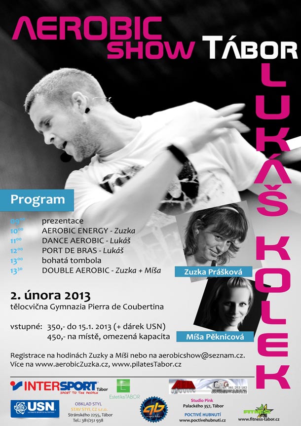 AEROBIC SHOW TÁBOR s Lukášem Kolkem