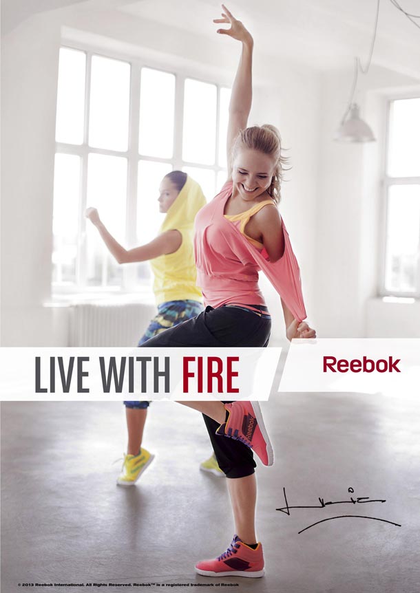 Lucie Vondráčková pro REEBOK