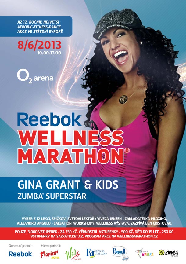 Čím Vás překvapí letošní Reebok WELLNESS MARATHON 2013 v O2 arena?