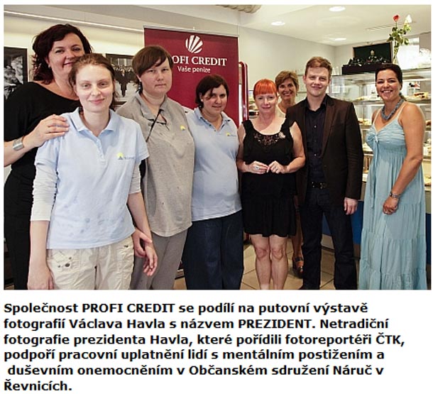 Výstava fotografií Prezident pomáhá