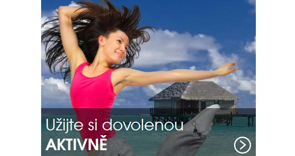 Reklama na zájezdy se cvičením partnera Aerobic.cz - CK CAPRO: Nechte se nalákat :-)