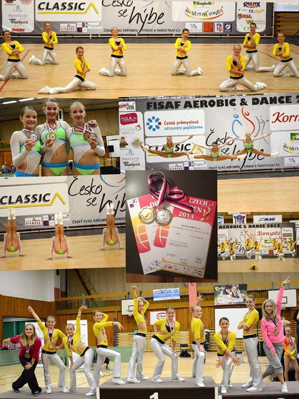  Fitness Center Báry a Hanky Šulcové na FISAF Czech Open 2013