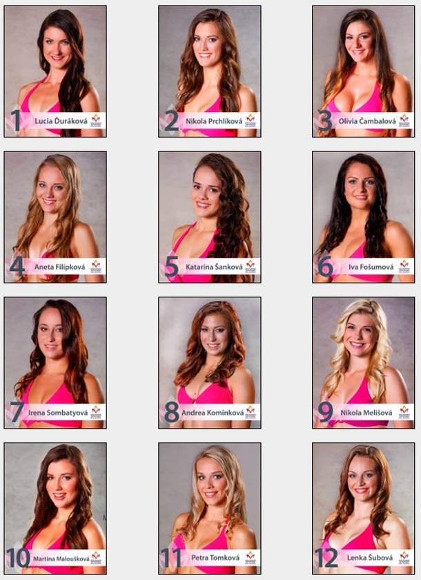 Zvolte Česko-Slovenskou Tipsport Miss Aerobic Sympatie 2014