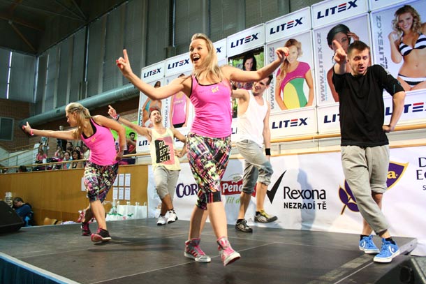 Karolina Jarošová: Litex aerobic show 2014 