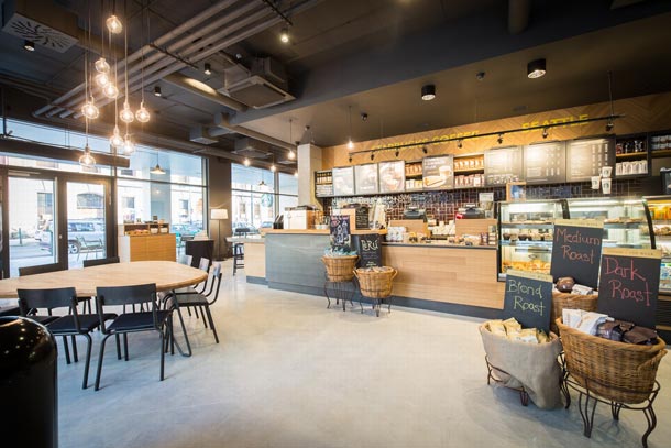 Starbucks otevírá novou kavárnu v pražském Karlíně