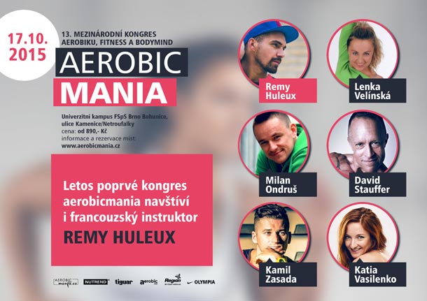 Poslední kolo soutěže o vstupenky na podzimní i jarní kongres Aerobicmania Poslední kolo soutěže o vstupenky na podzimní i jarní kongres Aerobicmania