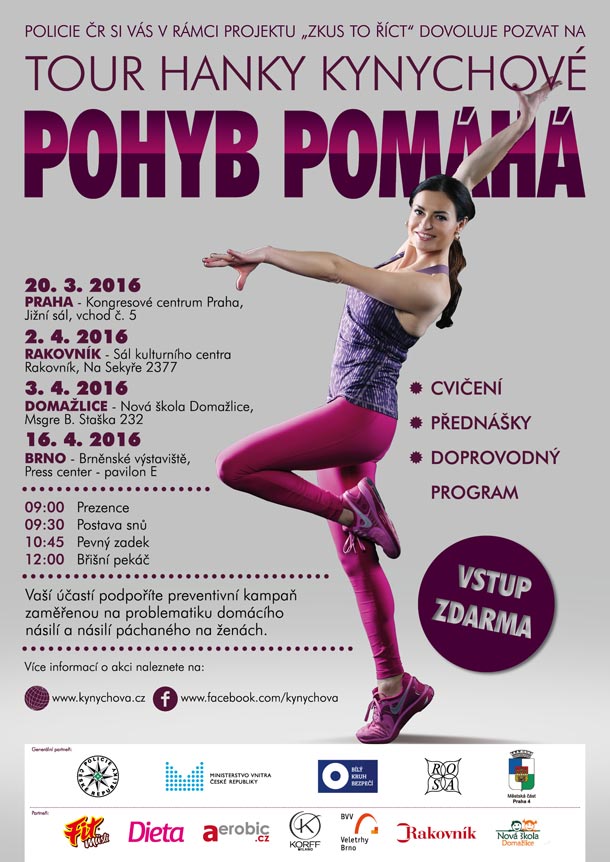 Hanka Kynychová pomáhá pohybem