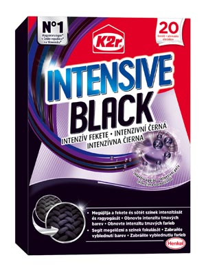 Novinka K2r Intensive Black – pro ještě větší intenzitu tmavých barev