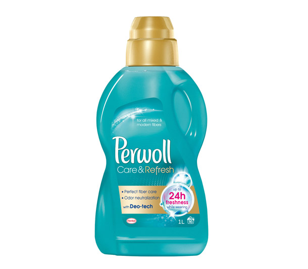 Nový Perwoll Care &Refresh přichází na trh s jedinečnou Deo technologií, která funguje na principu deodorantu Nový Perwoll Care &Refresh přichází na trh s jedinečnou Deo technologií, která funguje na principu deodorantu