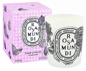 Diptyque oslavuje růži speciální limitovanou edicí vonné svíčky nesoucí sladké jméno Rosamundi (‘Růže světa’)