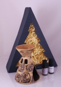 Keramická aromalampa, směs éterických olejů Nobilis Tilia , www.nobilis.cz