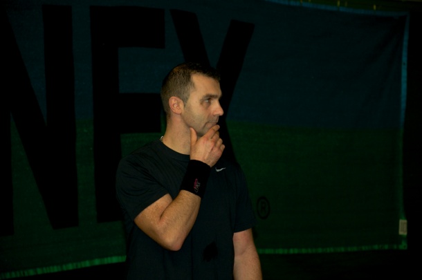 Roman Ondrášek v hlubokém zamyšlení…. 