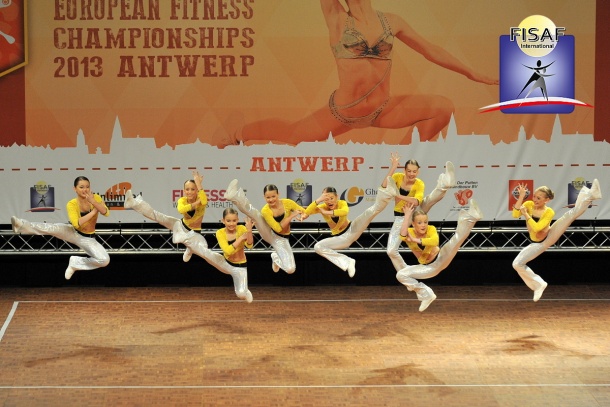 FISAF International European fitness championship 2013
