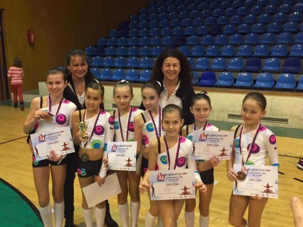 Barbora Svatošová a Helena Niklová: Sport Aerobic Liberec získal na mezinárodním Mistrovství ČR celkem 7 zlatých medailí!