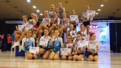 Barbora Svatošová a Helena Niklová: Sport Aerobic Liberec získal na mezinárodním Mistrovství ČR celkem 7 zlatých medailí!